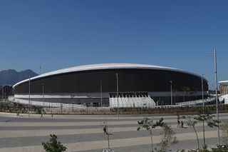 The Olympic velodrome in Rio