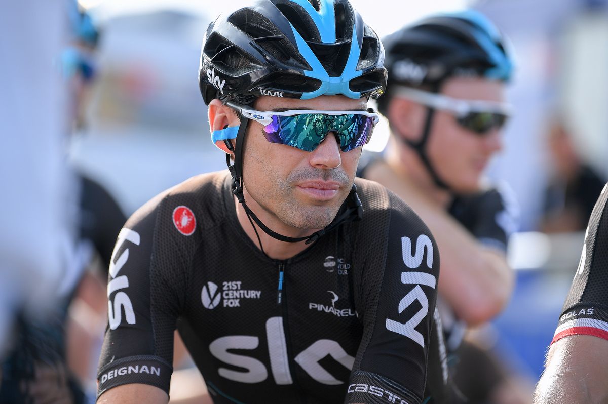It was a good weekend for Phil Deignan. Wife Lizzie won on Saturday and teammate Elia Viviani won on Sunday
