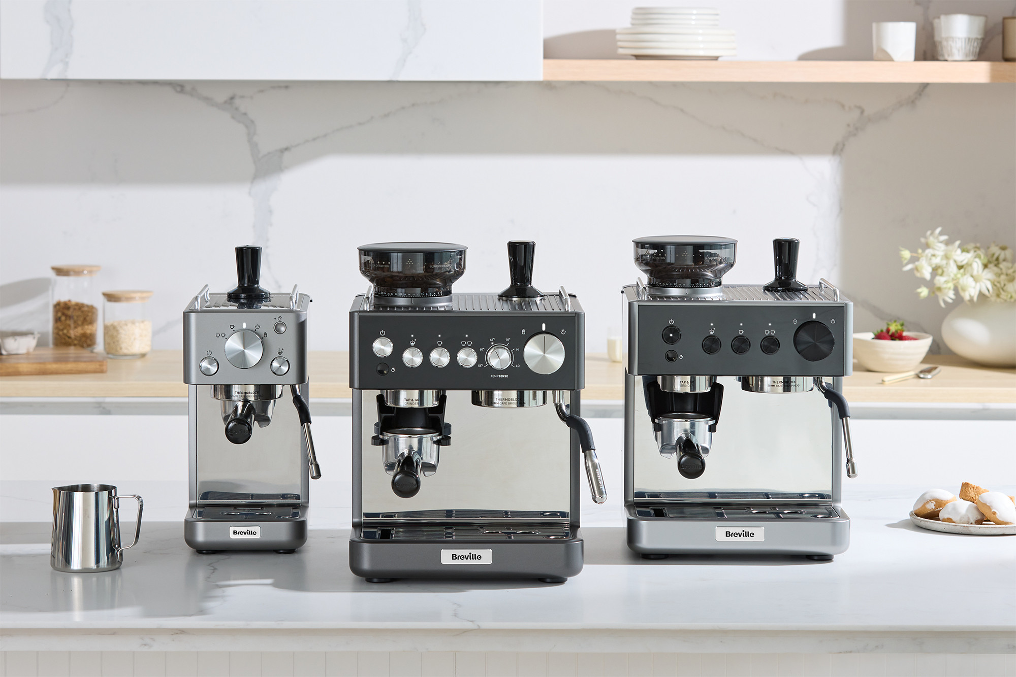 Breville has launched three new coffee machines