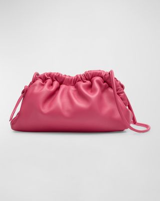 Mansur Gavriel Mini Lambskin Cloud Clutch Bag