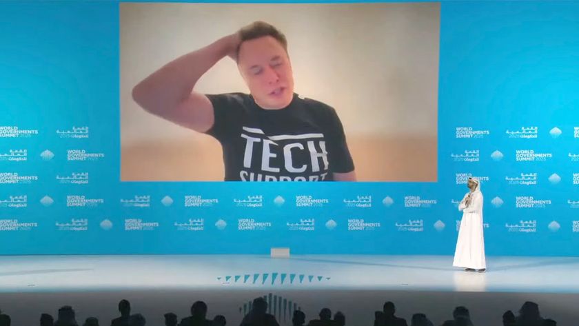 Elon Musk at the World Government Summit 2025 in Dubai