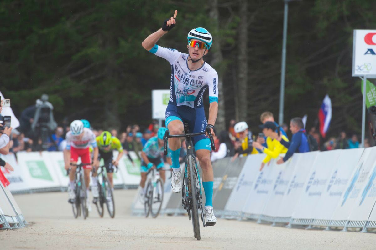 Tour of Slovenia: Pello Bilbao wins stage 4 on summit finish to Krvavec