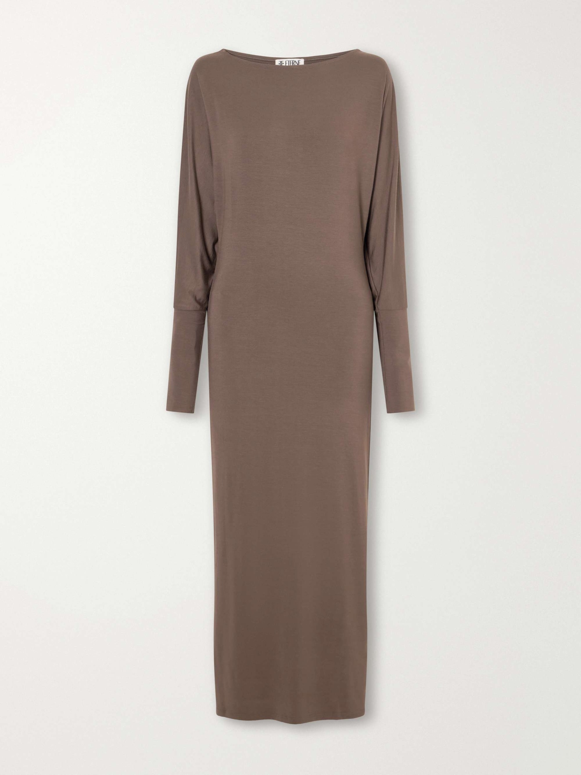 Aspen Stretch-Modal Jersey Midi Dress