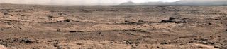 Curiosity Rover Rocknest Panorama