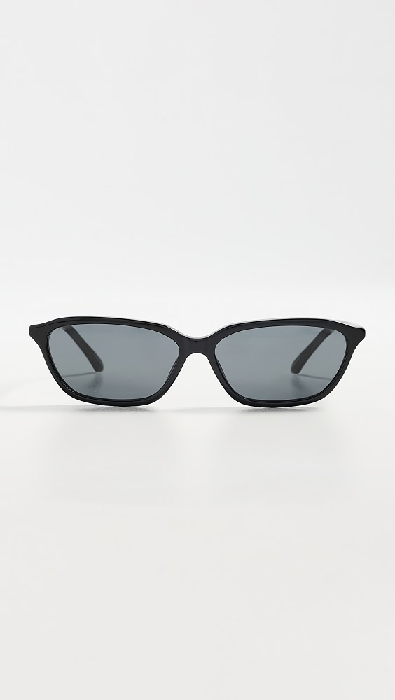Libby Sunglasses - Black/silver/grey