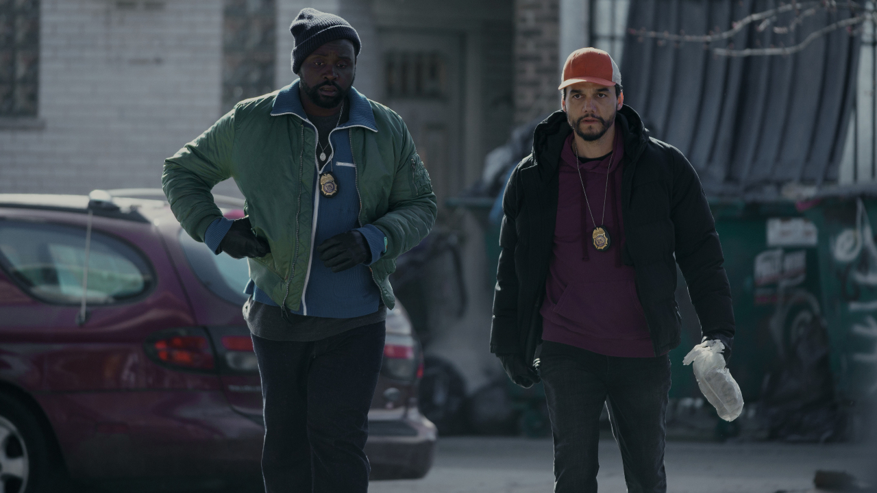 Brian Tyree Henry y Wagner Moura en Dope Thief