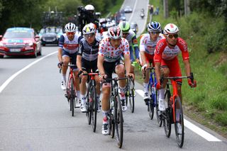 The breakaway on stage two of the 2021 Tour de France