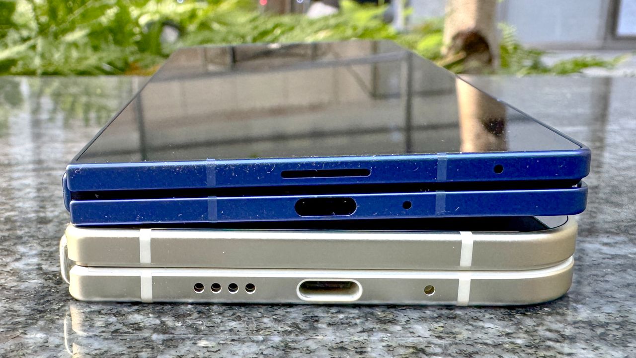 Pixel 10 Pro Fold shown in hand