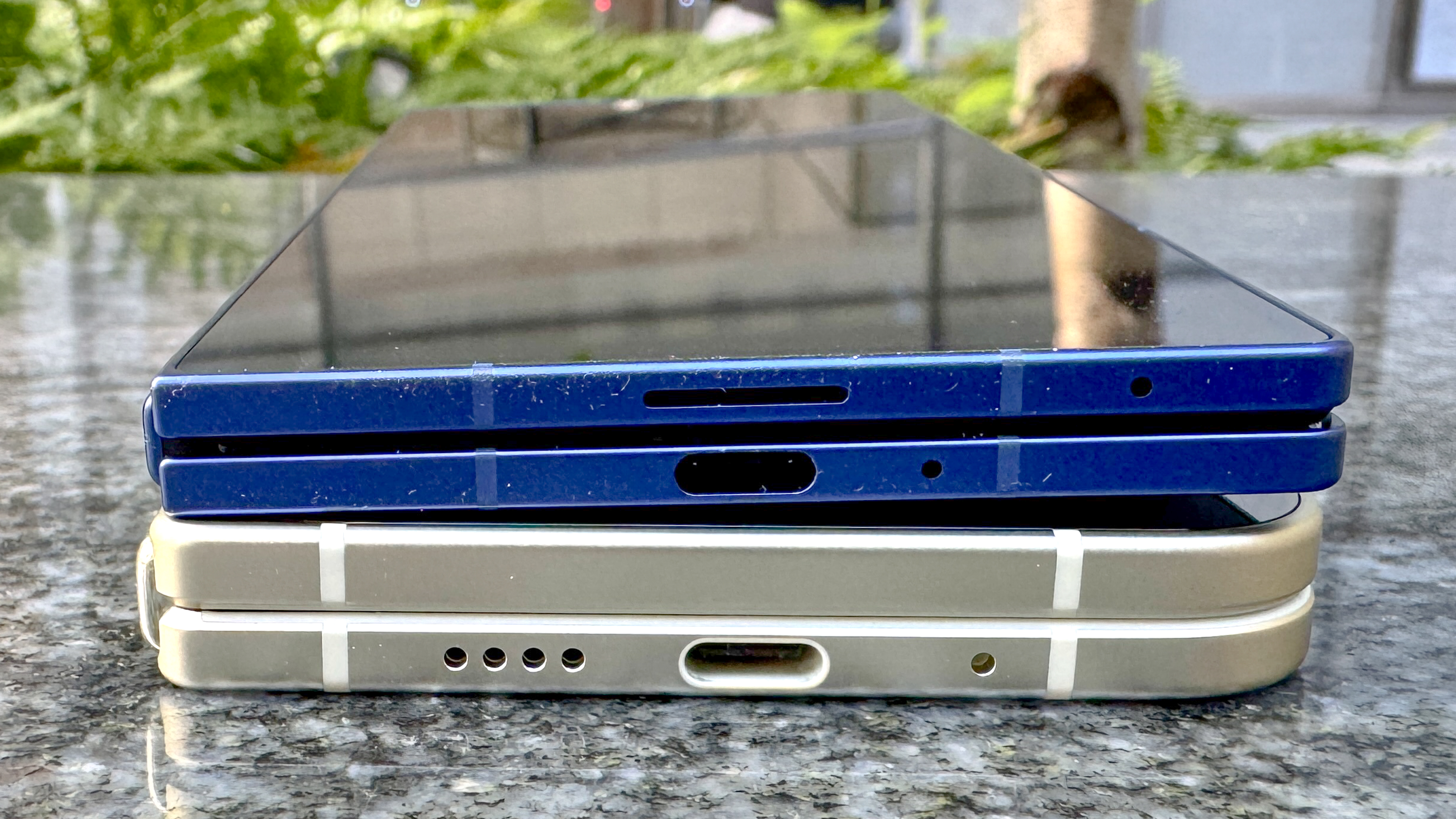 Pixel 10 Pro Fold shown in hand