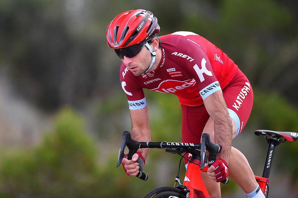 Baptiste Planckaert in the 2017 Katusha-Alpecin kit