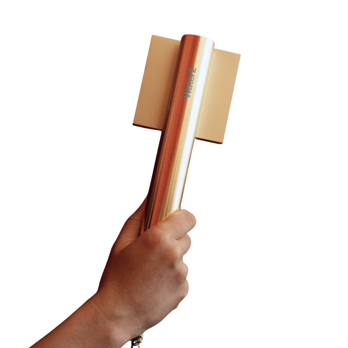 water2skin gold handheld shower head