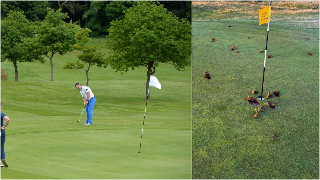 Damage to Prestwick St Nicholas Golf Club