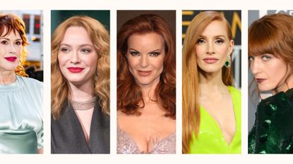 Best makeup for redheads collage