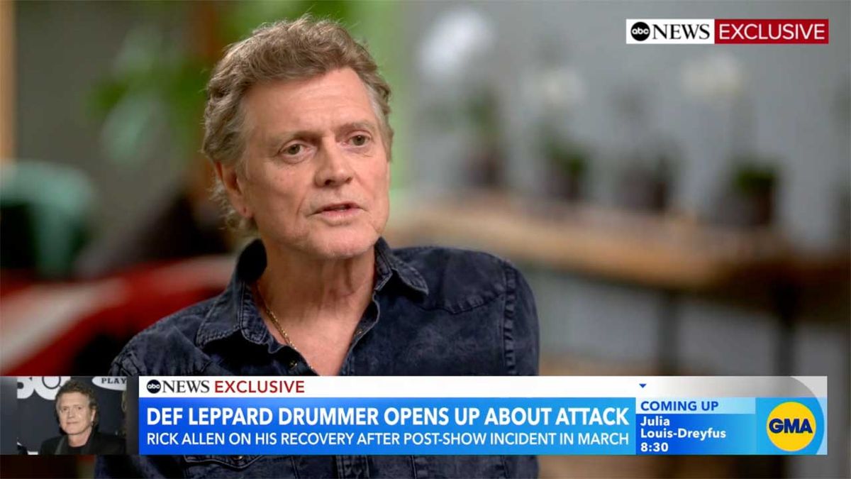 Rick Allen on Good Morning America