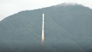 A Long March 2C rocket launches three Yaogan-43 spy satellites to orbit from southwestern China on Oct. 22, 2024.