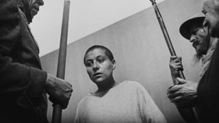 Renée Jeanne Falconetti in The Passion of Joan of Arc