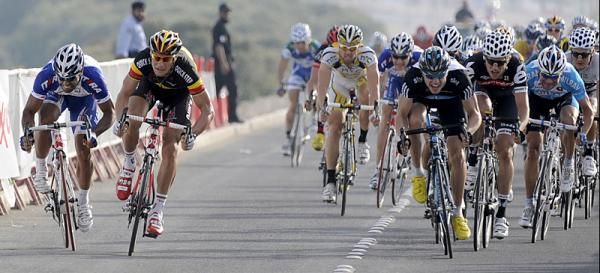 It was another stage for the sprinters in Qatar.