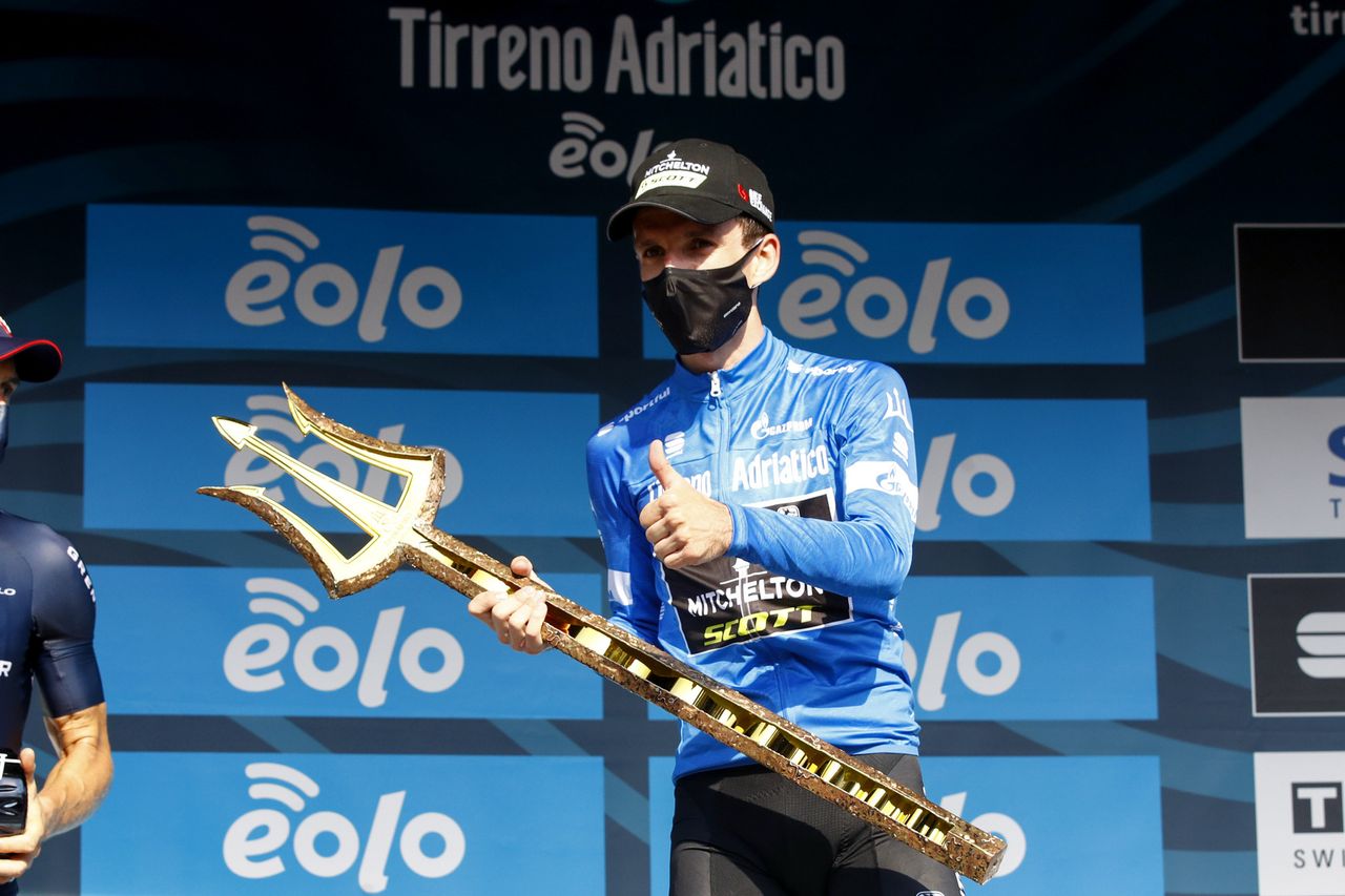 Tirreno Adriatico 2020 55th Edition 8th stage San Benedetto del Tronto San Benedetto del Tronto 101 km 14092020 Simon Yates GBR Mitchelton Scott photo Roberto BettiniBettiniPhoto2020