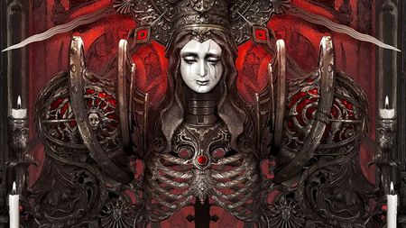 Gothic designed idol