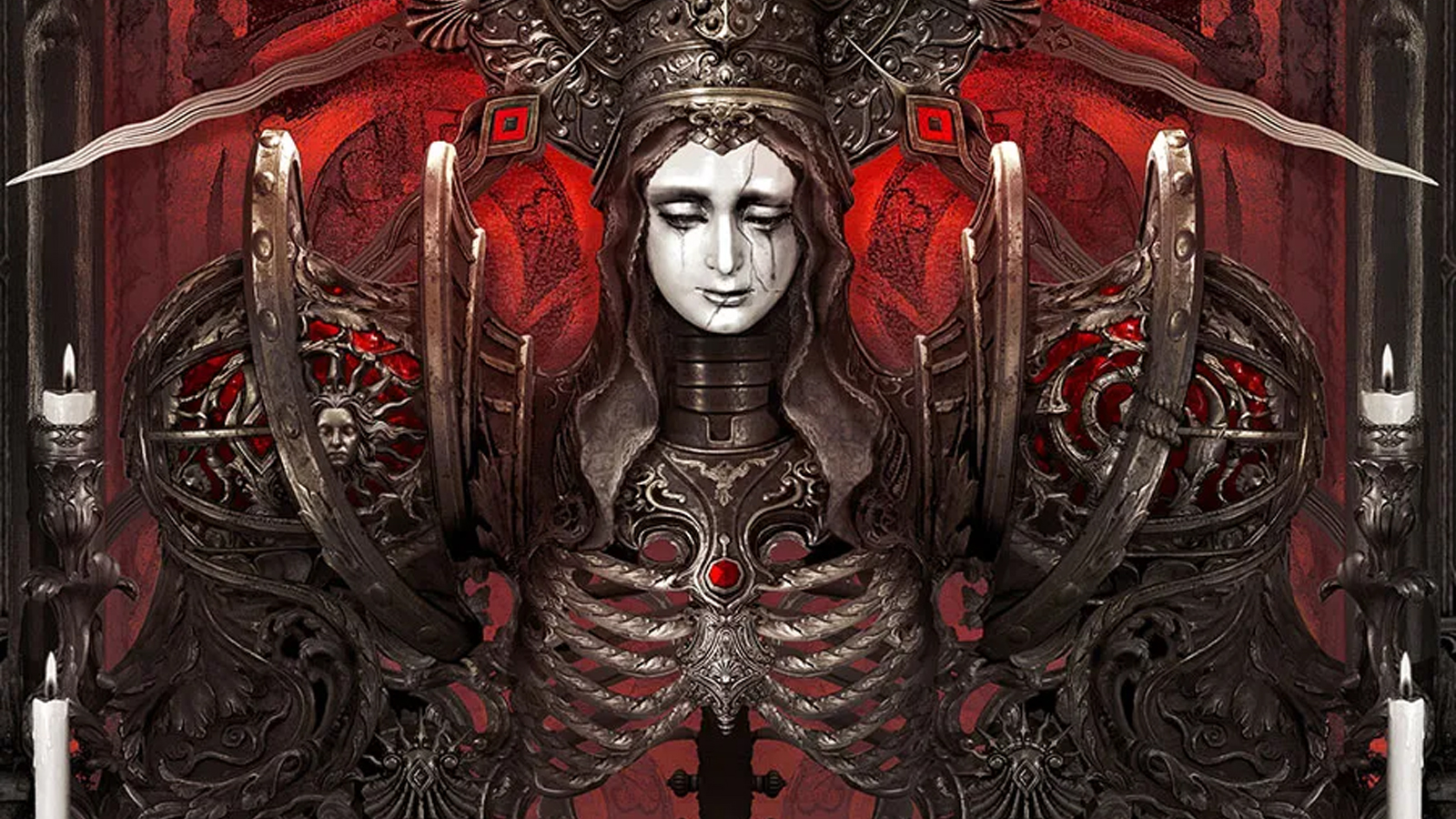 Gothic designed idol