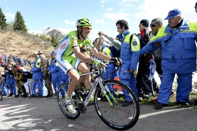 Ivan Basso makes it home after being dropped early on.