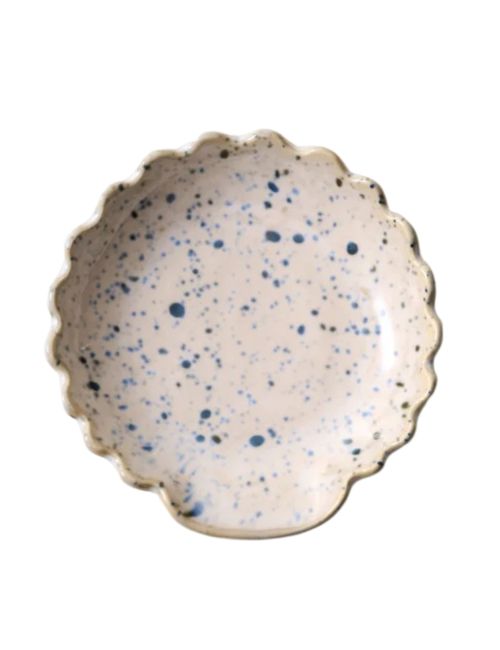 Blue Speckled Spoon Rest