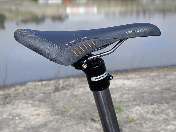 An integrated seatmast is still a questionable feature on a mountain bike, but it sure looks trick and might save a bit of weight, too.