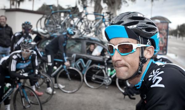 Michael Barry in pensive mood ahead of another day's training in Mallorca
