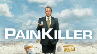 Beste serier på Netflix: Matt Broderick poserer med et pilleglass i hånden for serien Painkiller.
