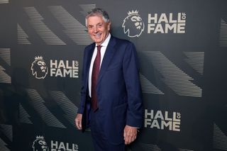 David Dein arrives ahead of a Premier League Hall of Fame event on May 03, 2023 in London, England.