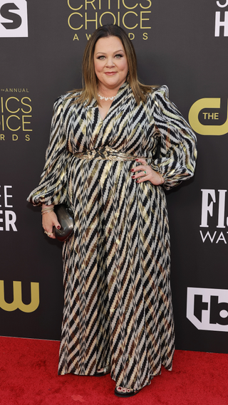 Melissa McCarthy attends the 27th Annual Critics Choice Awards at Fairmont Century Plaza on March 13, 2022 in Los Angeles, California
