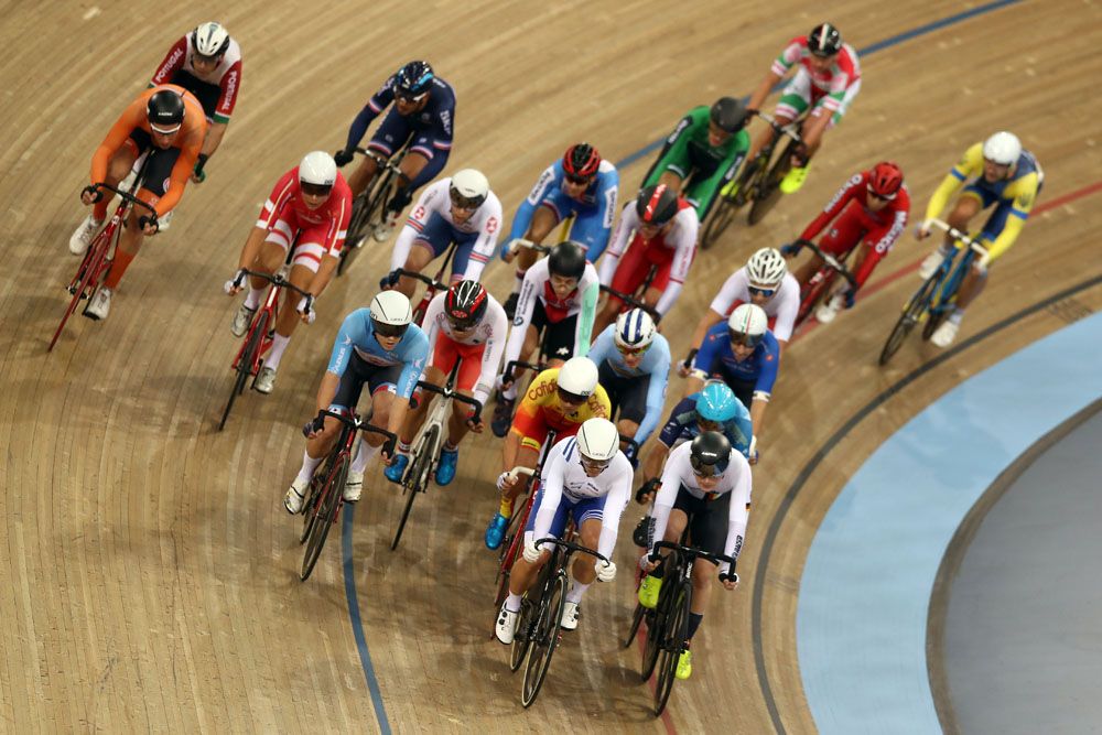 Action from the final day at the UCI Track World Cup in London