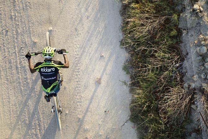 An Exxaro Academy rider