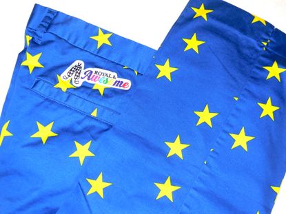 Golf participation european trousers