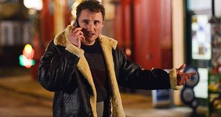 Earlier, with no sign of Stacey or baby Arthur, Martin is frantic with worry. He calls Stacey's phone…