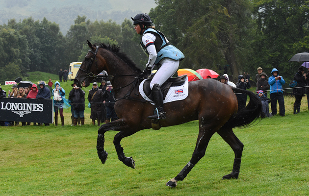 Kitty King and Persimmon at the Blair European Eventing Championships 2015. Picture by Peter Nixon