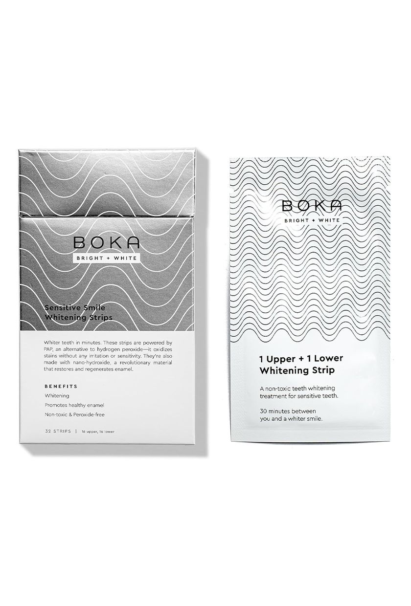 Boka Bright and White Sensitive Whitening Strip