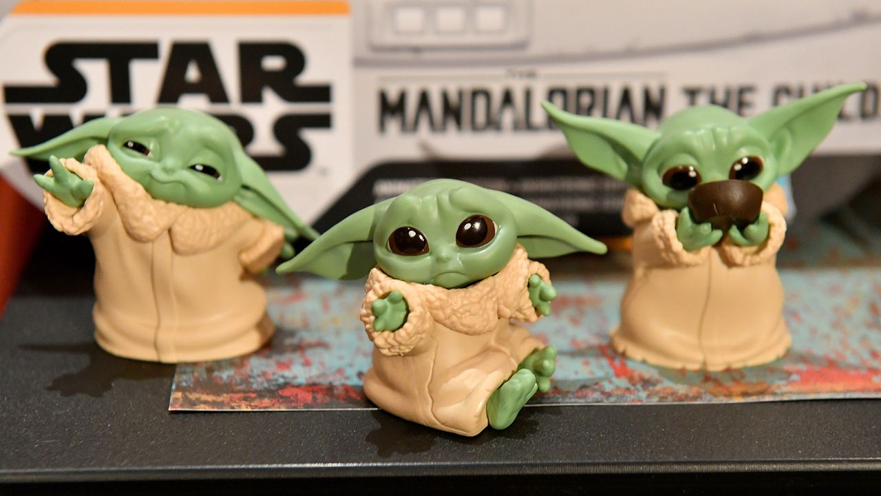 Adorable new Baby Yoda toys from "The Mandalorian" will become available in 2020.
