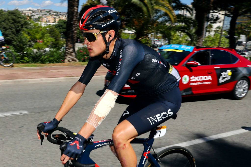 NICE FRANCE AUGUST 30 Pavel Sivakov of Russia and Team INEOS Grenadiers during the 107th Tour de France 2020 Stage 2 a 186km stage from Nice Haut Pays to Nice TDF2020 LeTour on August 30 2020 in Nice France Photo by Michael SteeleGetty Images