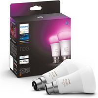 Philips Hue Colour and White Ambiance smart light twin pack: £89.99 £62.99 at AmazonSave £31.50