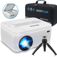 BIGASUO Mini Bluetooth Projector with DVD Player: £89.99 £71.99&nbsp;(save £18.00) | Amazon&nbsp;