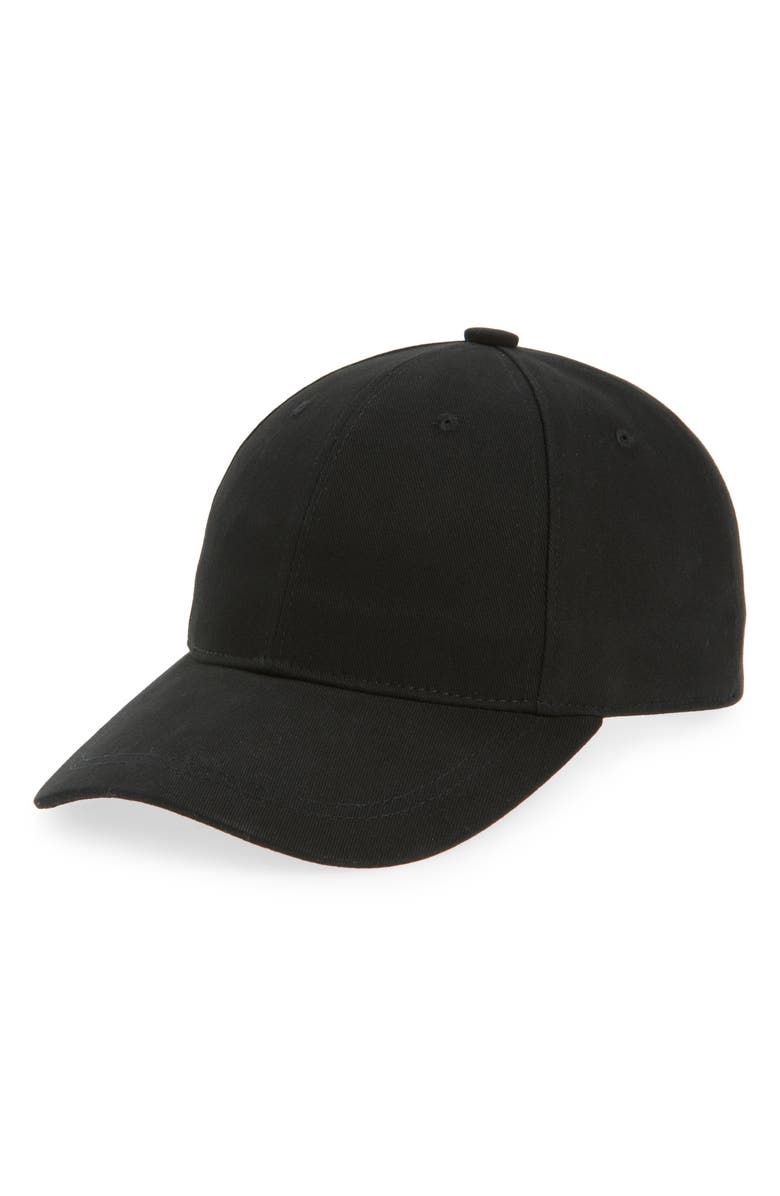Solid Twill Adjustable Baseball Cap