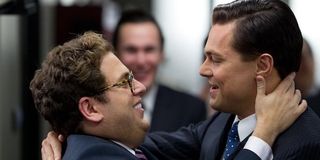 Jonah Hill and Leonardo DiCaprio in The Wolf of Wall Street