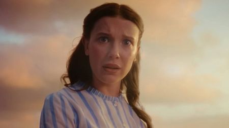 Millie Bobby Brown as Enola Holmes in Netflix's 2026 teaser