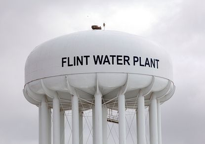 The Flint water plant.