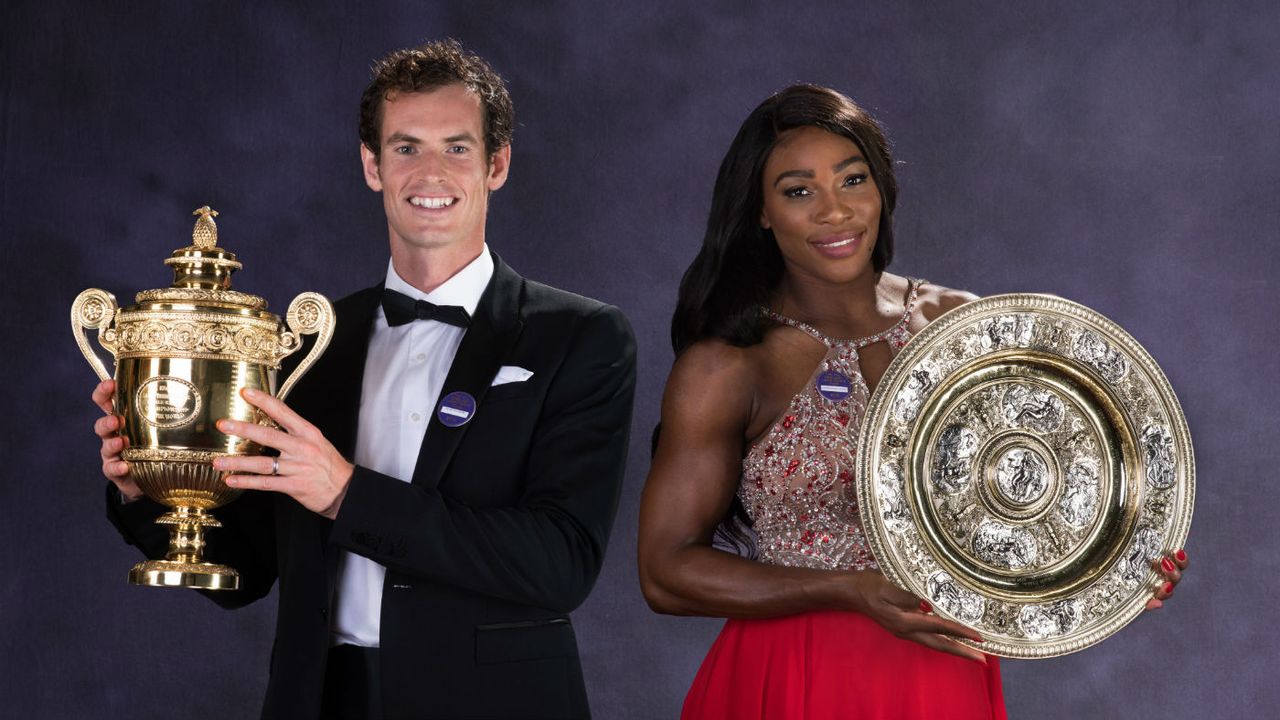 Andy Murray and Serena Williams won the Wimbledon singles titles in 2016