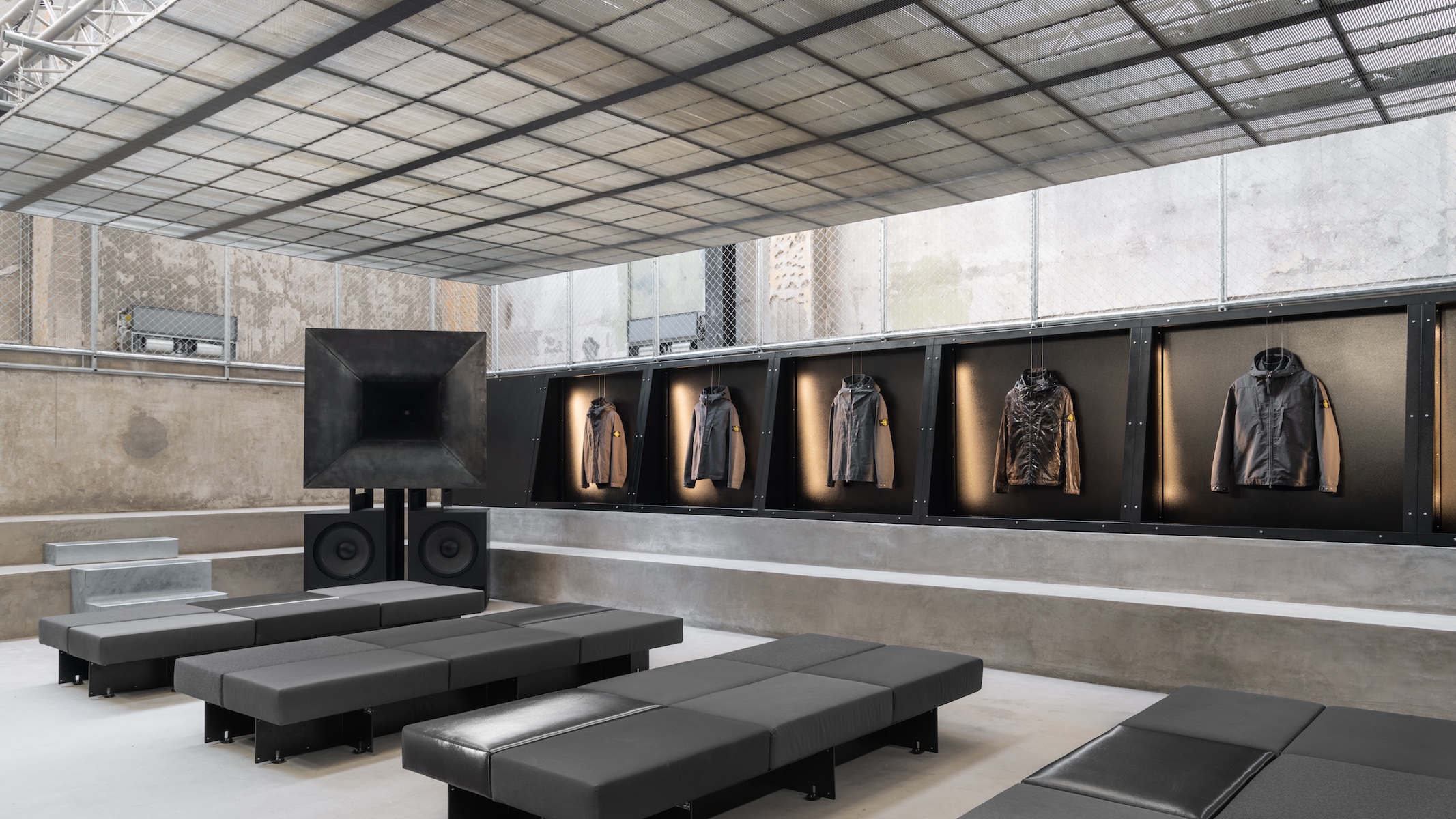 Stone Island Salone 2026 installation exhibiton
