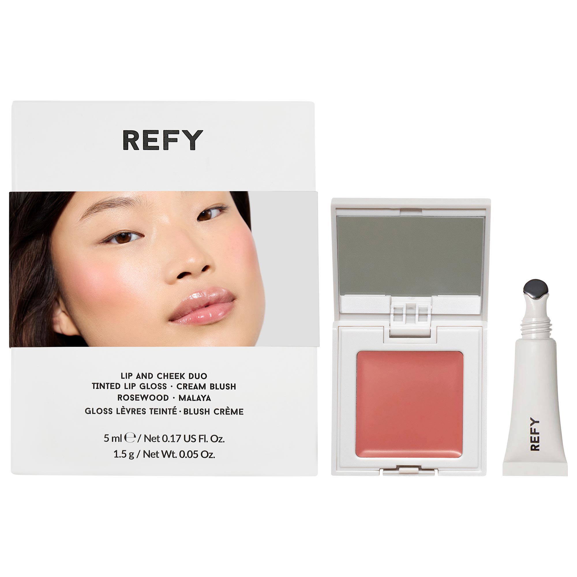 Lip Gloss and Cheek Duo Set