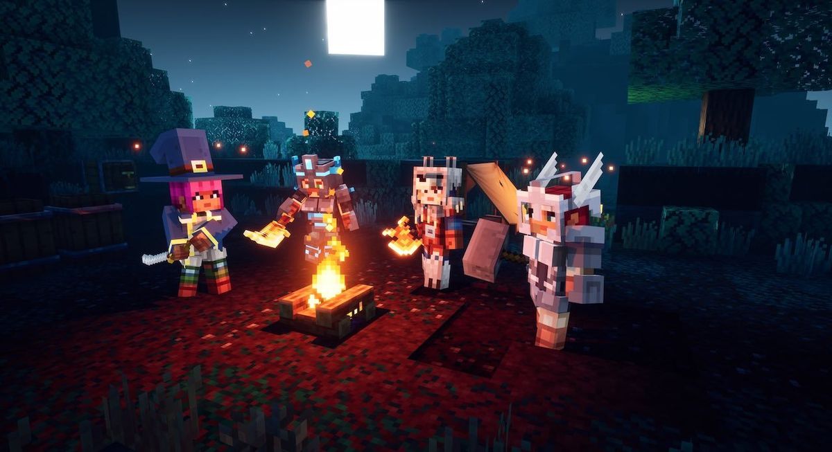 Minecraft Dungeons is the low-stress family hackathon we need