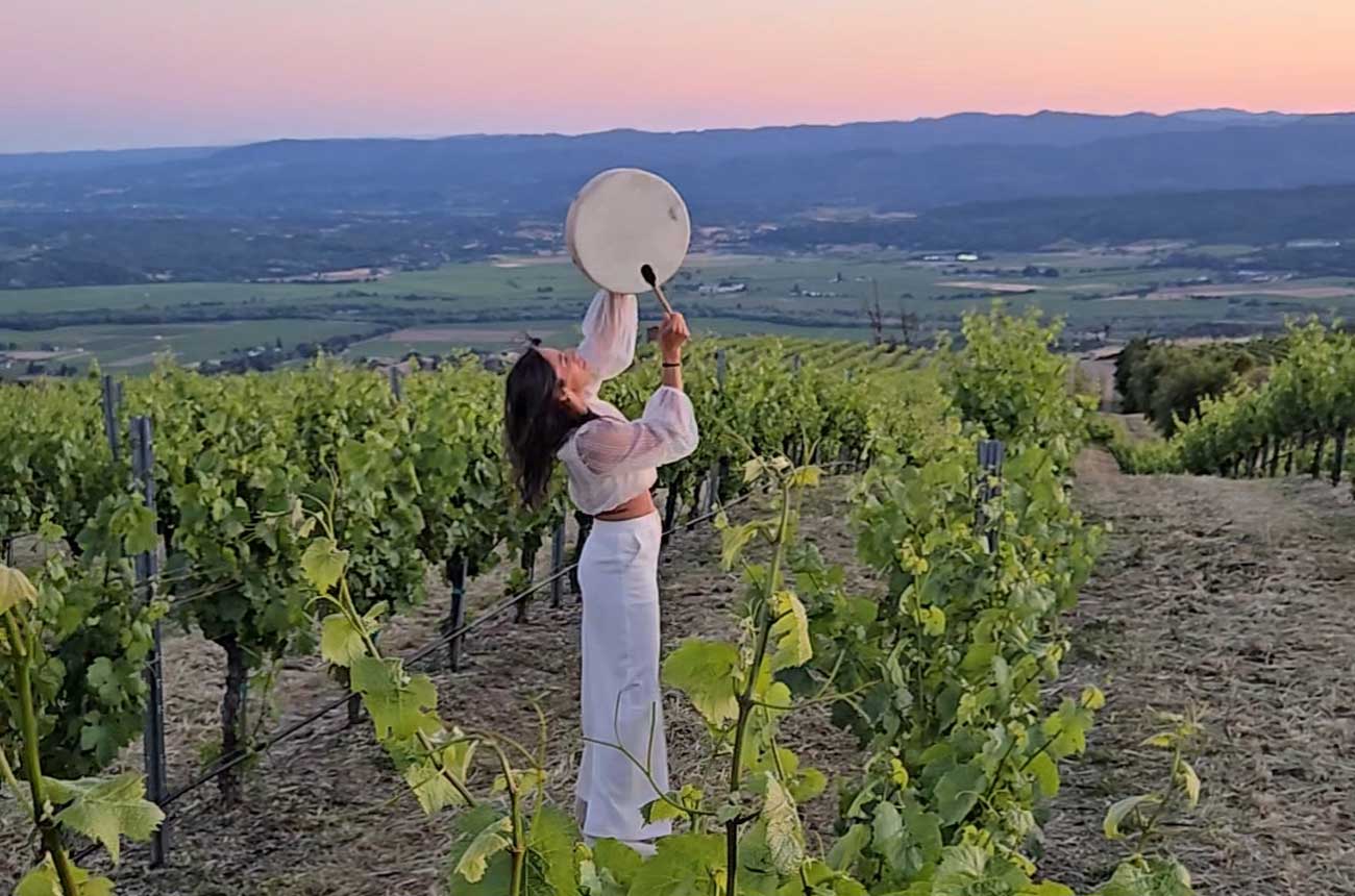 Image of Rose Biel in the Upper Barn Vineyard
